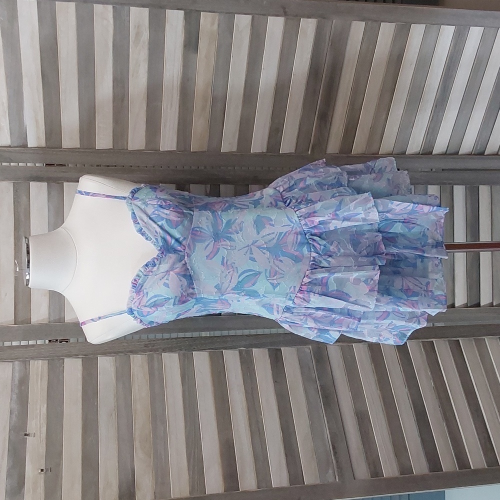 Sleeveless Tiered Fit And Flare Dress | Wild Fable | X Large